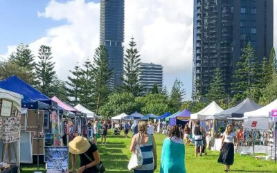 Free Broadbeach: the beachfront, the parklands, the morning markets